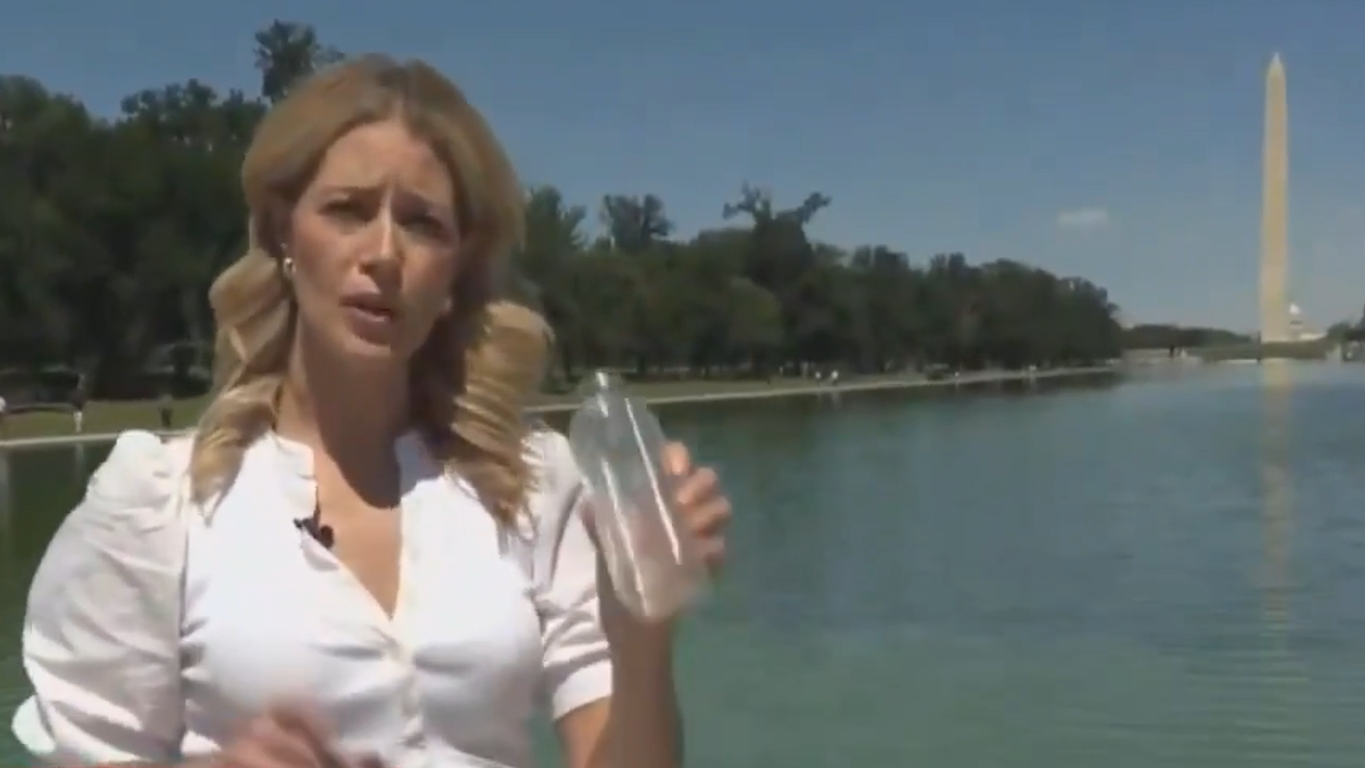 CNNs  Embarrassing Scoop About Reflecting Pool